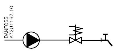 elektromagnetický ventil v uzavretom systéme